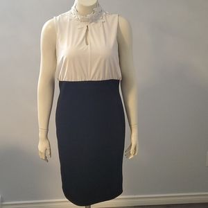 Suzy Shier black and white dress